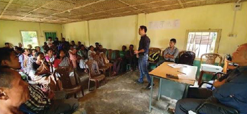 Conducting Sensitization Programme